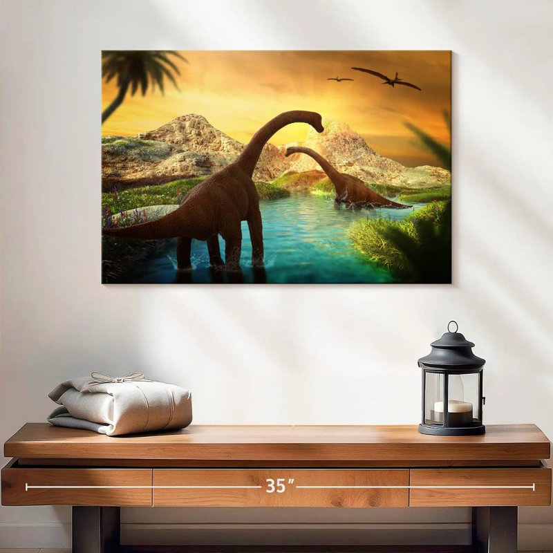 Sauropodes Brampt, H 16 po x l 24 po