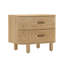 Table de chevet 2 tiroirs Solara-124410486