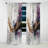 Keyion - Abstract Marble Marble Blackout Curtain - 1 Panels-1305184301