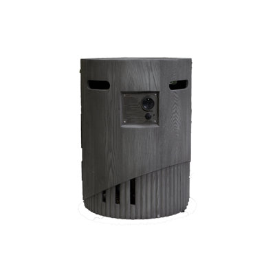 32000 BTU, CSA Certification Diameter 20 Inch Round Outdoor Gas Fire Pit,Contain 2.5Kg Lava Stone And Rainproof Cover,Magnesium Oxide Cultured Stone Surface Finished,, More Suitable For Outdoor Garden