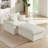 Accent Armchair With Ottoman-442978184