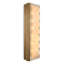 Wall Lamp Cabildo Antique Brass Finish Alabaster