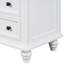 Armoire de rangement à 3 tiroirs White-835750113