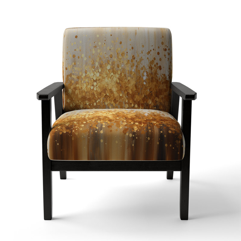 Golden Radiance II - Fauteuil rembourré moderne