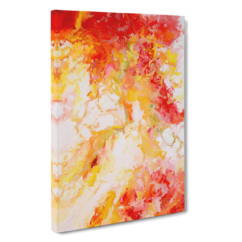 Light Explosion Abstract - Wrapped Canvas, 50cm H x 35cm W x 3cm D