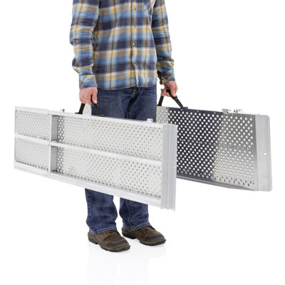 Silver Spring Aluminum Foldable Portable Ramp