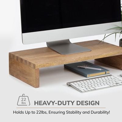 Gianmario Solid Wood Monitor Stand