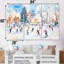 Ensemble de décorations murales paysage de glace patinoire III-121585521-121585516-121585524
