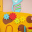 Jeu mural sensoriel girafe en bois
