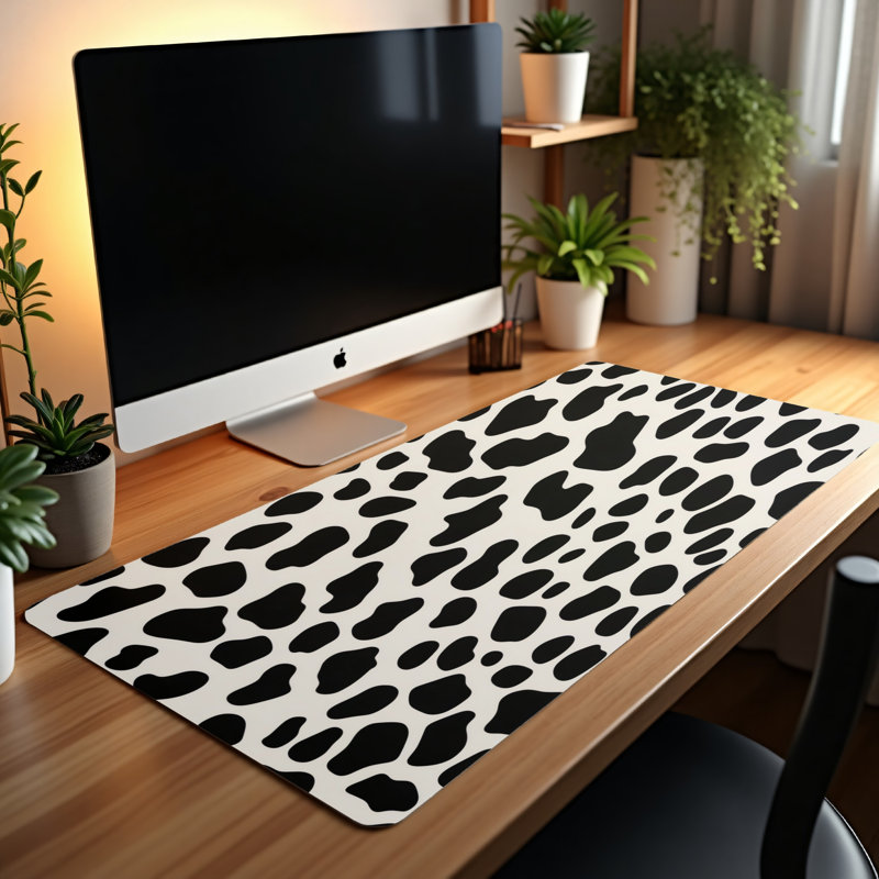 Polyester Desk Pad, 31.5x15.5