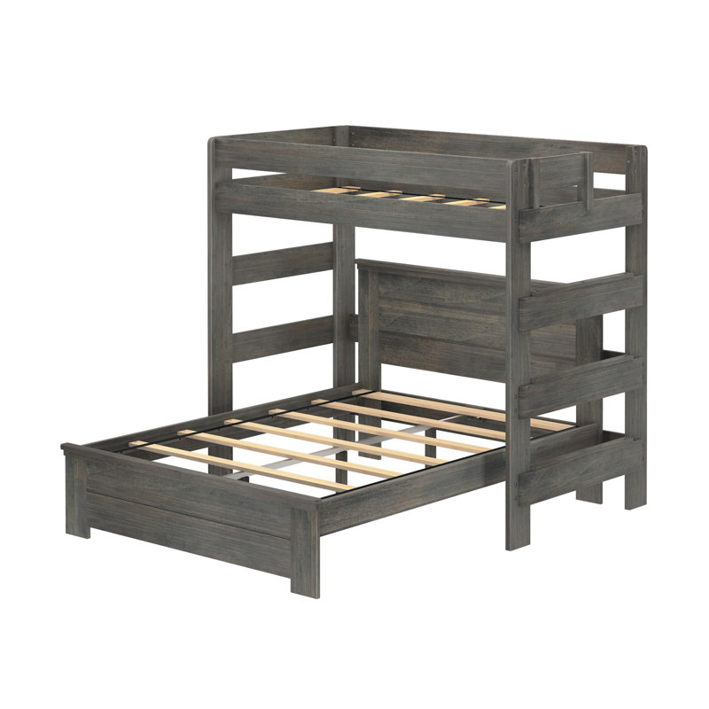 Lit superposé simple en L Farmhouse, Driftwood