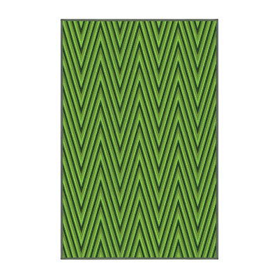 Tapis vert tissé à la machine