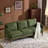 Boneless Modern Farmhouse Velvet Upholstery 3-Seater Sofa With Solid Wood Frame & Slim Track Arms-885420542