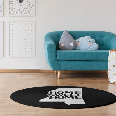 Tapis en poly-chenille mississippi à la maison