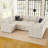 Upholstered 110.2 " U-Shaped Sofa Bed-101957209