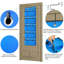 Organisateur de porte Cothern Farbic-326004815