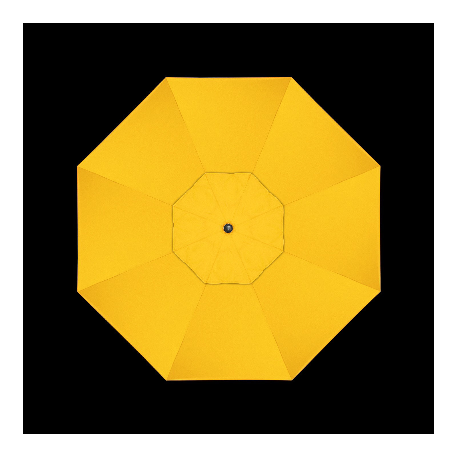 9' Market Sunbrella Umbrella, Canvas Sunflower Yellow Sunbrella® Canvas