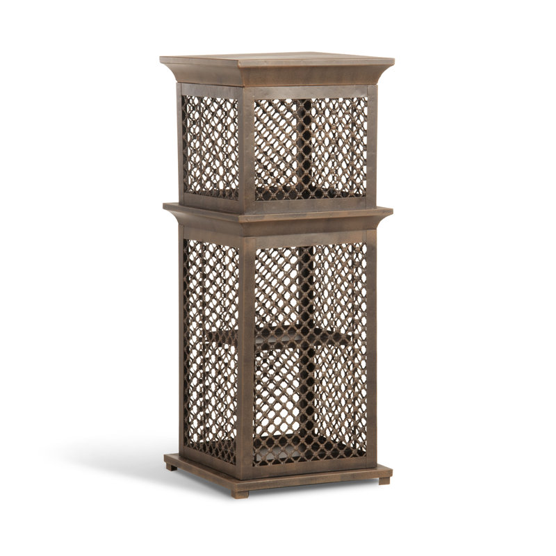 34.25'' H Metal Floor Lantern