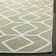 Rodgers Hand Woven Flat Weave Wool/Cotton Geometric Rug in Sage/Ivory