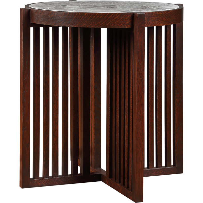 Park Slope Cross Leg End Table, Centennial