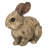 Driftwood Rabbit Statue-1367382679