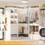 Système d'organisation pour garde-robe de 55 à 79 po avec tiroirs, porte-pantalons, rangement pour cubes et zone de suspension-940285356
