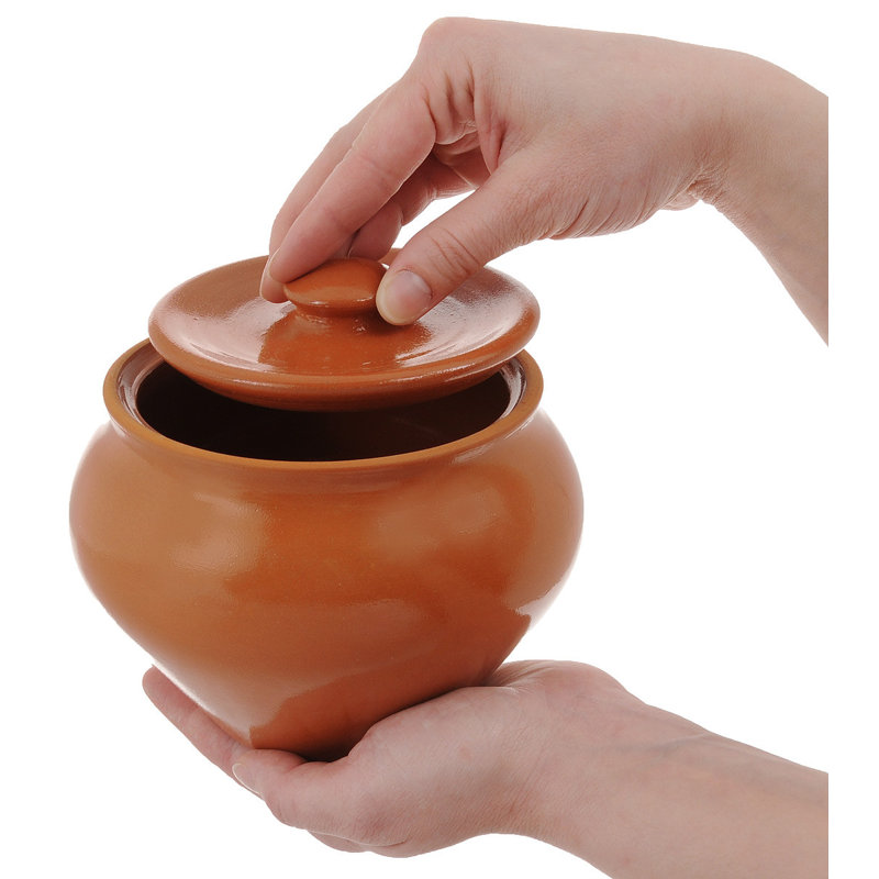 STP Goods Round Stoneware 2 Piece Ramekin / Soufflé Dish Bakeware Set
