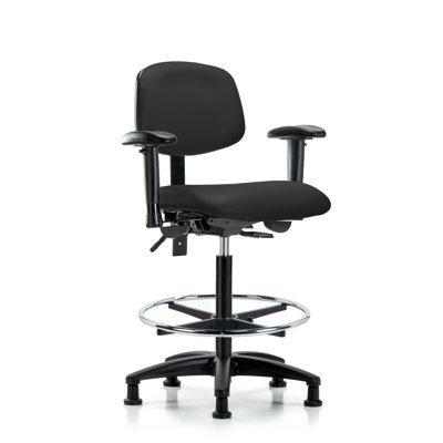 Noah Vinyl Drafting Chair