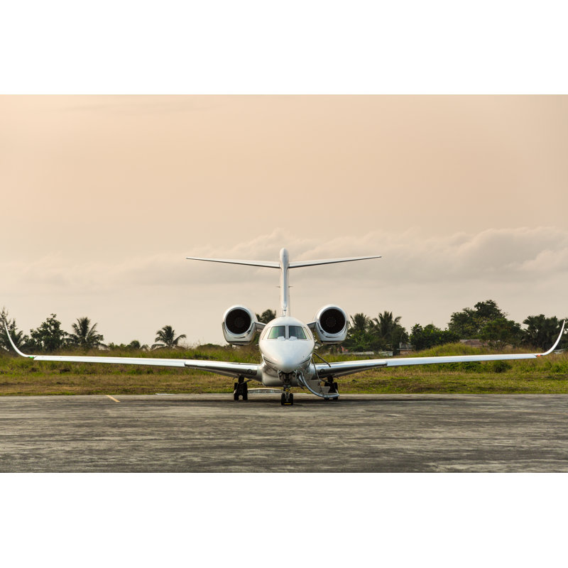 " Private Plane " by Lanternworks, 8" H x 12" W  