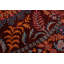 Tapis ovale en laine noué à la main de conception unique rouge 9 pi 11 po x 10 pi 3 po Baccio