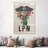 LPN, Licensed Practical Nurse with Flowers by Aged Pixel - Wrapped Canvas Typography-2070734945