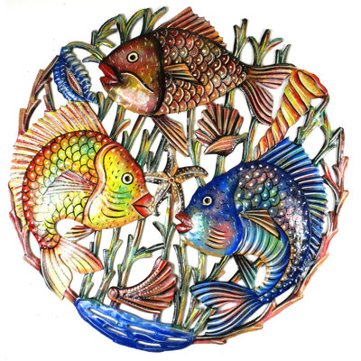Handmade Coastal Landscape & Nature Wall Decor on Metal