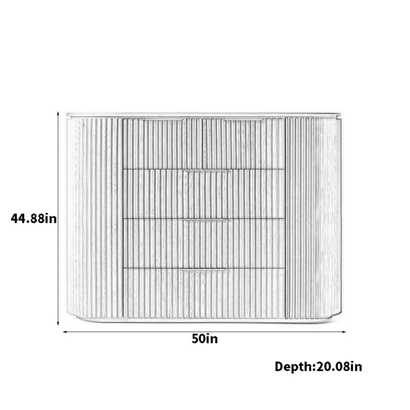 Multi-Functional Home Sideboard, Burlywood
