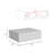 Milano Floating Nightstand , End Table, Side Table Wall-Mounted With Drawer -White -Bedroom-778793316