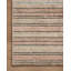 Dellar Striped Hand Tufted Wool Area Rug in Beige/Brown/Blue/Red-1504456337