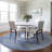 Velina Denim Washable Indoor-Outdoor Rug - -1138592165