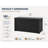 180 Gallon Durable resin outdoor storage deck box with waterproof uv-resistant design, good for patio cushions, pool toys and garden tools
