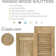 Americraft Two Equal Panel Framed Board-n-Batten Shutters (Per Pair)