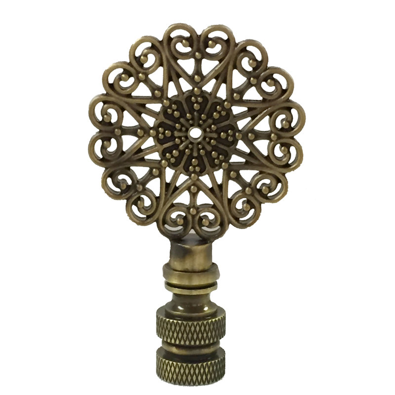 Faîteau lampe filigree festée