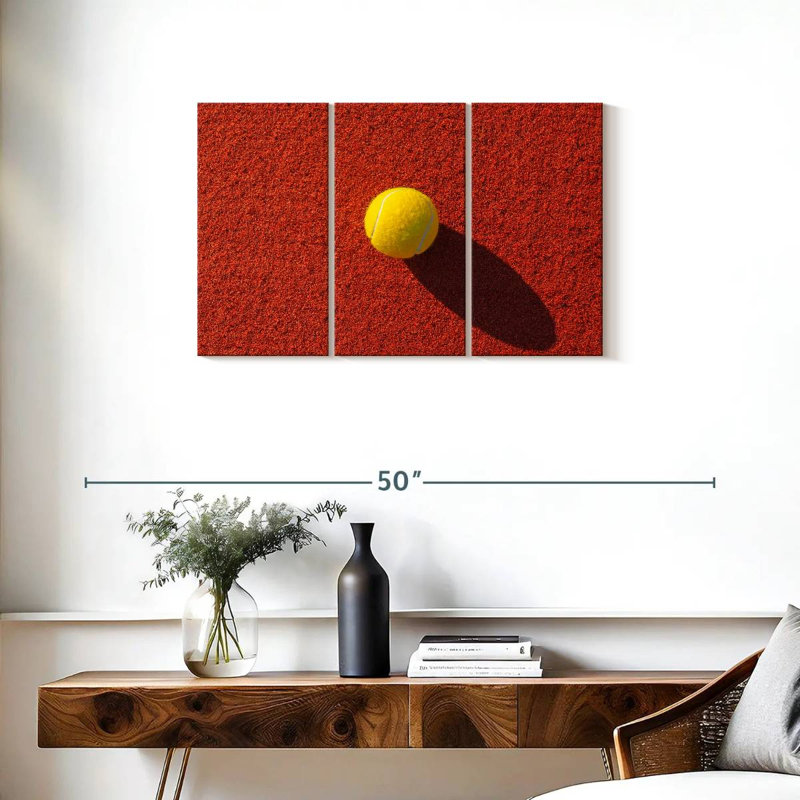 Tennis Ball, 20" H x 33" W