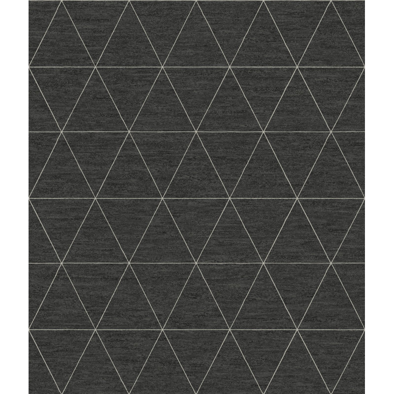 Papier peint Ridge, Noir