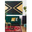 Tapis rouge foncé Sianna Magnes 4 pi 5 po x 9 pi 1 po