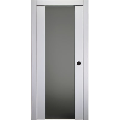 Smart Pro DIY-Friednly Manufactured Wood and Glass Single Prehung Interior Door