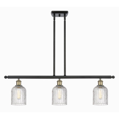 Fiennes 3 - Light Kitchen Island Pendant