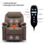 Fauteuil inclinable électrique, fauteuil relevable pour personnes âgées Teremba-1195719055