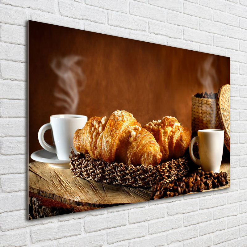 Breakfast - No Frame Print on Glass