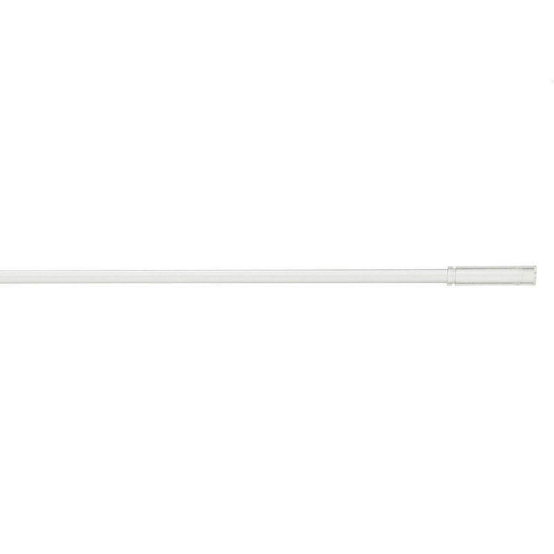 Satin Plastic / Acrylic 1.3cm Curtain Hardware Accessory, 125"