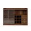 Armoire de rangement autoportante pour les bouteilles, le vin, etc.