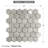 Stathelle Glass Honeycomb Mosaic Wall Tile