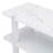Retro Elegant Console Table with Marble-Effect Top and Versatile Storage Solutions-768201786